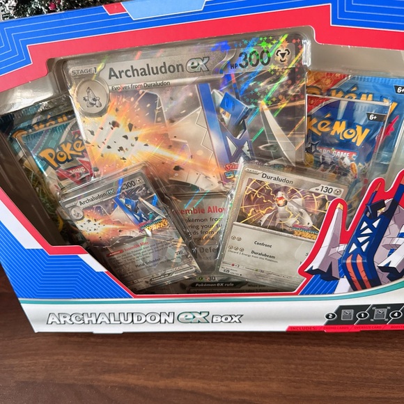 Pokmon Archaludon ex & Reshiram ex Pokemon Box Set - NEW Pokmon Archaludon ex & Reshiram ex Pokemon Box Set - NEW
